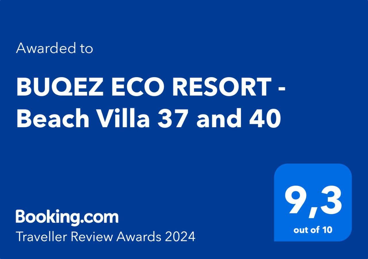 Buqez Eco Resort - Beach Villa 37 And 40 Pakostane Bagian luar foto
